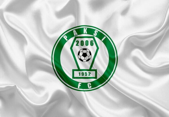 HD-wallpaper-paksi-fc-hungarian-football-team-paksi-emblem-logo-silk-flag-paks-hungary-football-hungarian-football-league